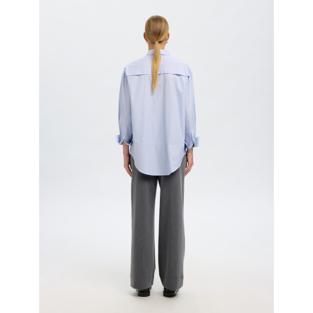 Selected Femme slfallison oversize ls shirt b 16099458 cashmere 06615.211.0109 large