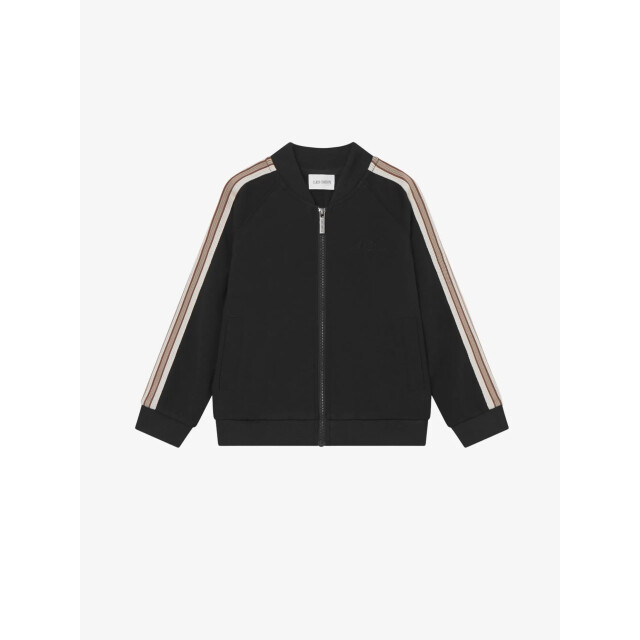 Les Deux Jongens vest sterling track zwart 1000599-100 large