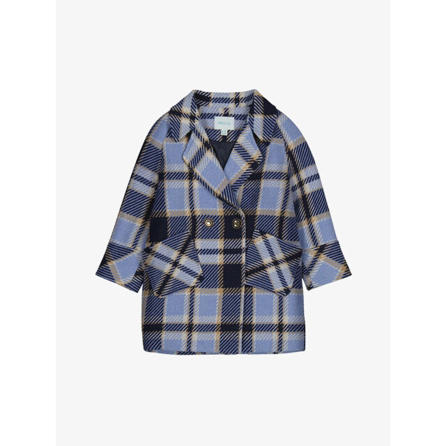Abel & Lula Meisjes jas plaid 5-845-4 large