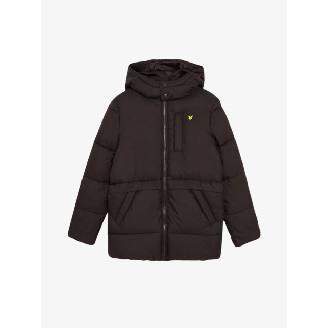Lyle and Scott Jongens winterjas ripstop quilted puffer zwart JKB2302V-Z865-JET-BLACK large