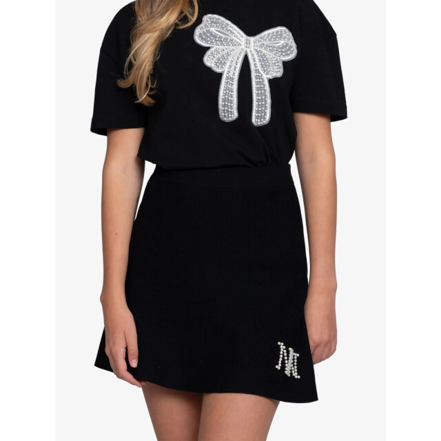 Nik & Nik Meisjes rok perla zwart G-7-621-2504-9000 large