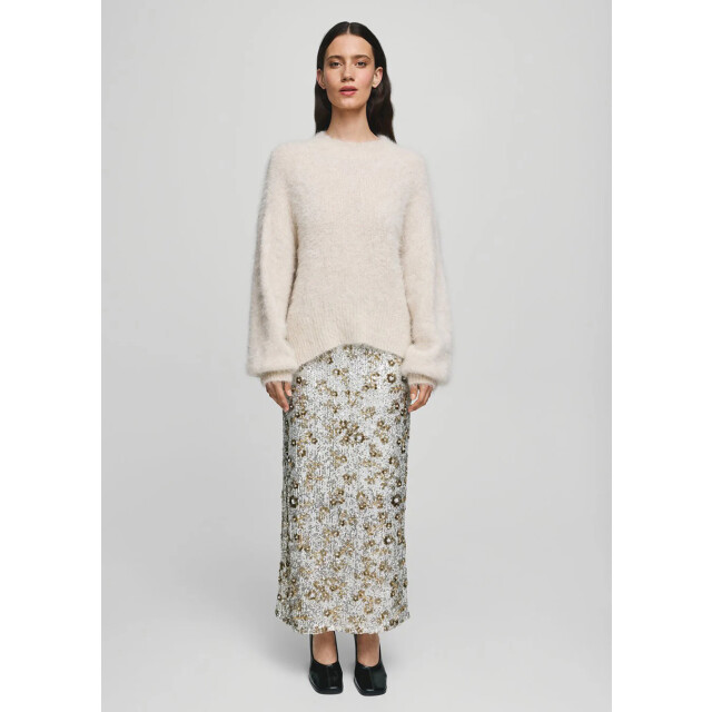 Moss Copenhagen Mschmagnolia hw skirt midi pailletten 9722612613448 large