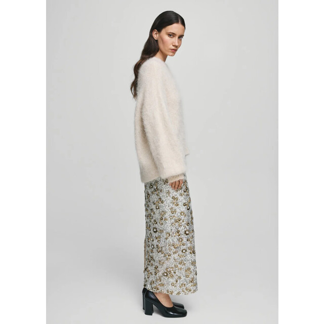 Moss Copenhagen Mschmagnolia hw skirt midi pailletten 9722612613448 large