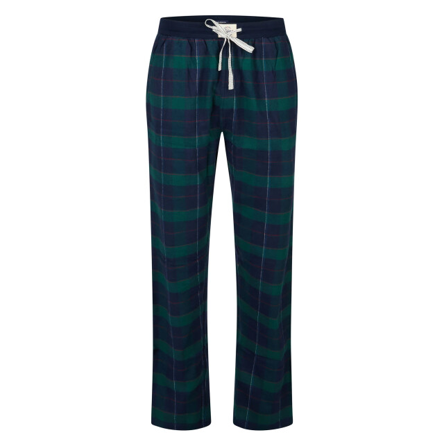 Happy Shorts Heren kerst pyjama set shirt + broek giftbox rood/groen geruit flanel HS-1275 large