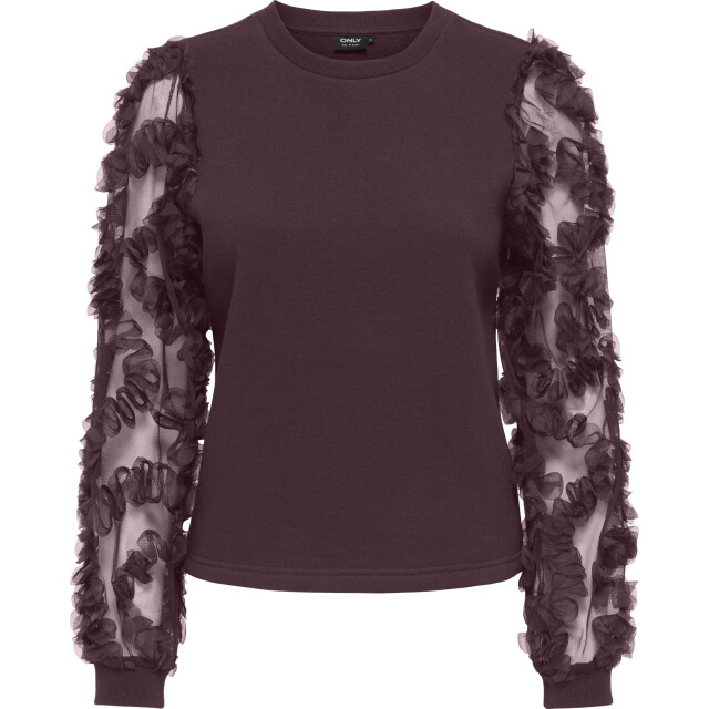 Only Onllavin l/s o-neck mix cs swt winetasting/winetas 15371234-188839001 large