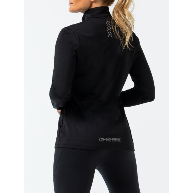 Falcon cheetah hardloop t-shirt lange mouw zomer dames - 073478_990-L large