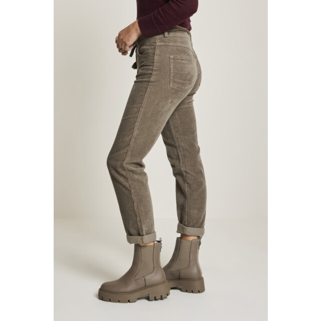 Para Mi Para-mi bobby cord pants- BOBBY CORD-KHAKI large