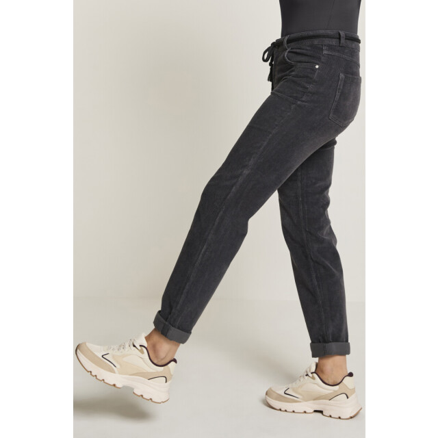 Para Mi Para-mi bobby cord pants- BOBBY CORD ANTRACHITE large