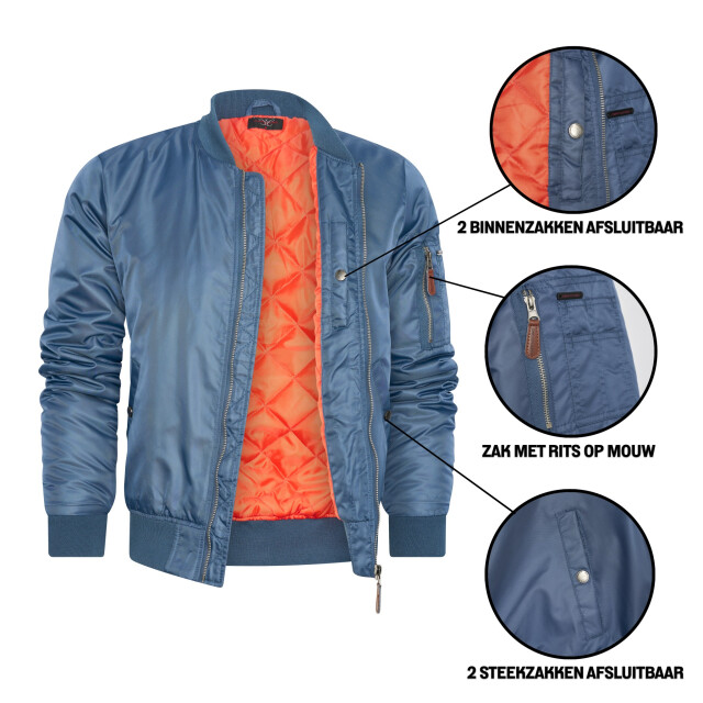 Cappuccino Italia Navy seal jacket navy CAP-SJA-NVY-M large