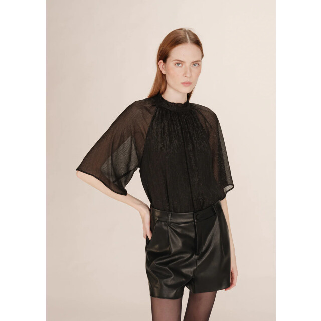 Grace & Mila Topaze top korte mouw glitter 9723819688264 large