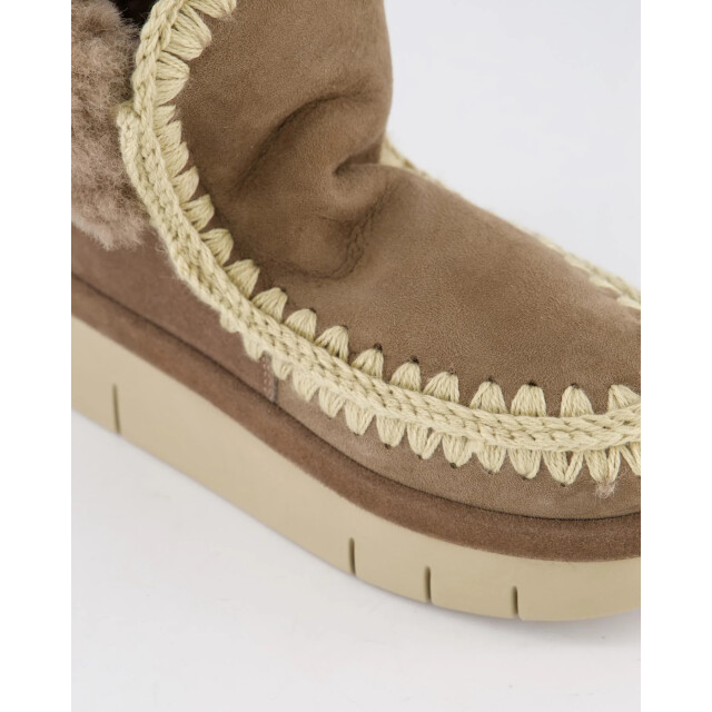 Mou Dames bounce welt boot furry collar FW751002A-ELGRY large