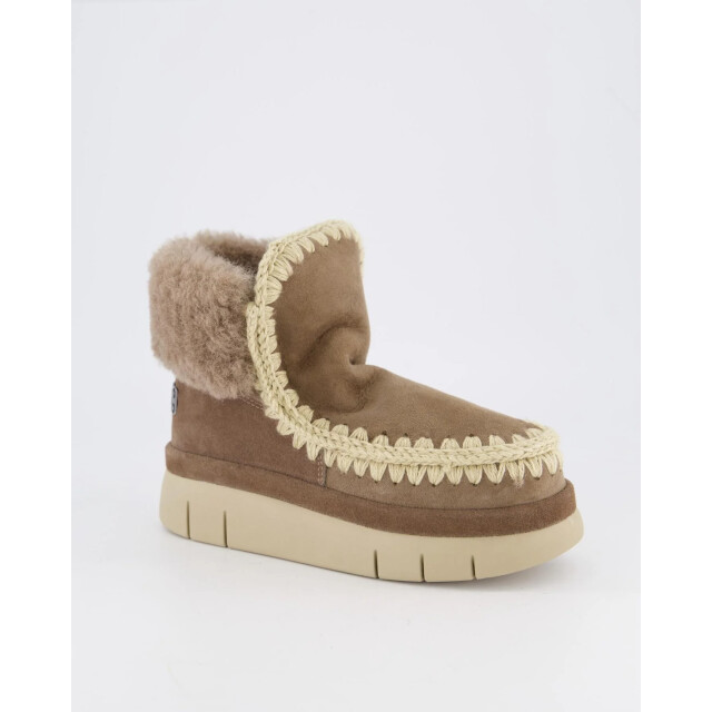 Mou Dames bounce welt boot furry collar FW751002A-ELGRY large