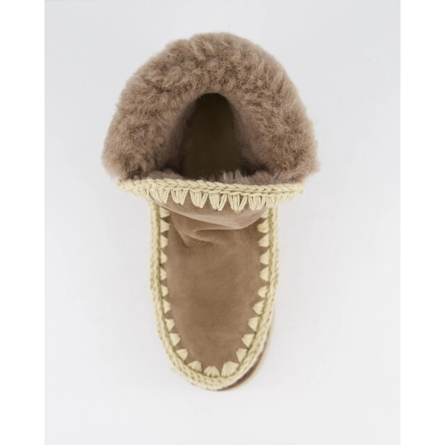 Mou Dames bounce welt boot furry collar FW751002A-ELGRY large