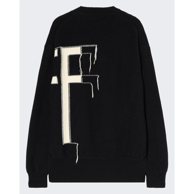 Off White Heren bookish shared knit crewneck OMHE20QF25KNI001-100B large