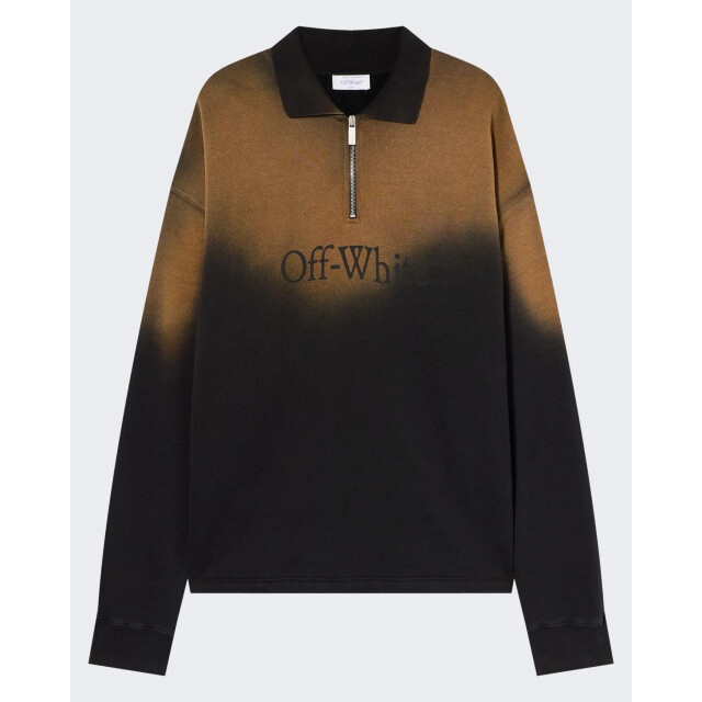 Off White Heren laundry fleece l/s polo OMAD00NF25FLE007-8585 large