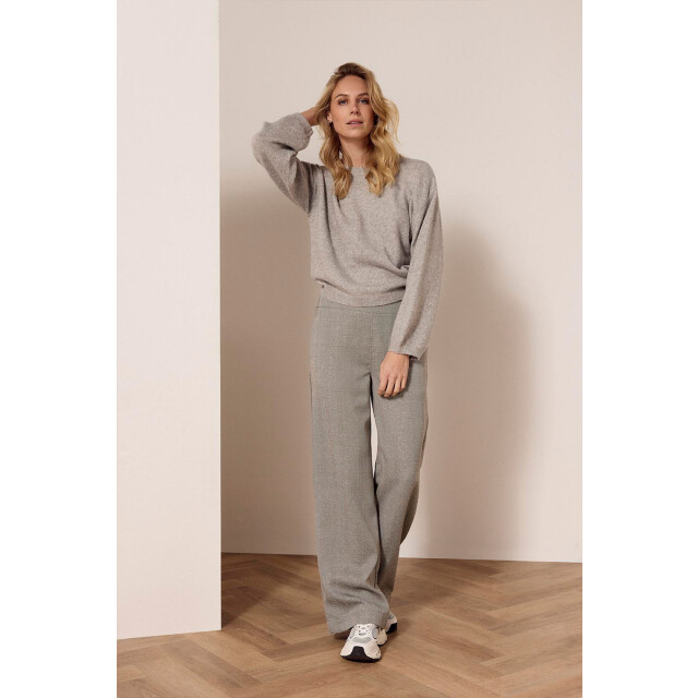Tramontana Trousers mid grey melange C01-18-101-007021 large