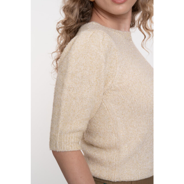 Geisha pullover lurex 54848-14 10 off-white/gold 06712.112.0092 large