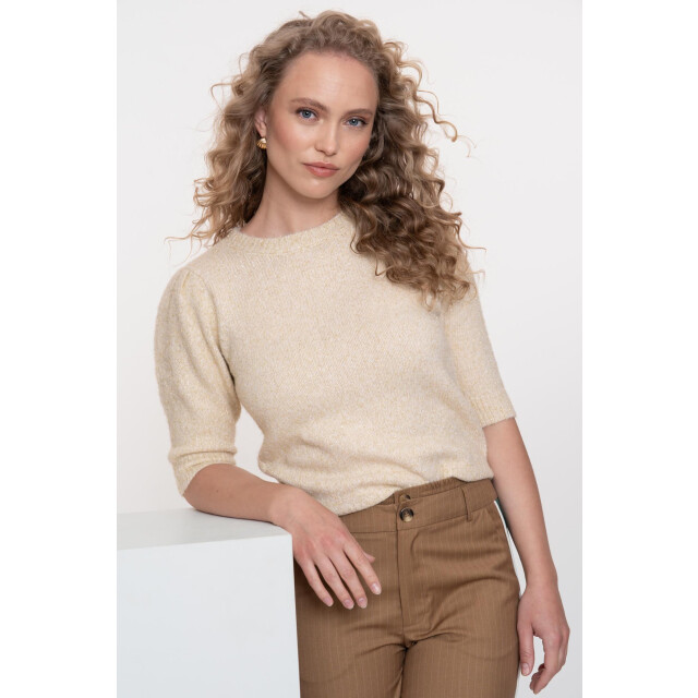 Geisha pullover lurex 54848-14 10 off-white/gold 06712.112.0092 large
