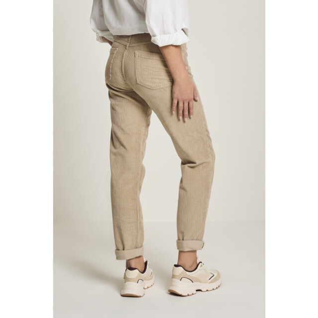 Para Mi Para-mi bobby cord pants -beige marple BOBBY CORD BEIGE MARBLE large