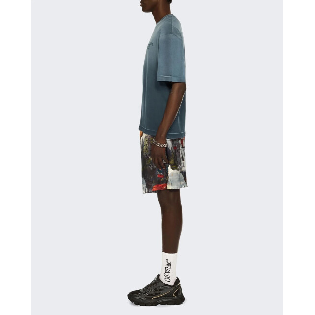Off White Heren laundry skate s/s tee OMAA120F25JER00P-4343 large