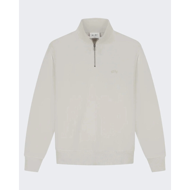 Olaf Hussein Heren signature zip M990204-Cement large
