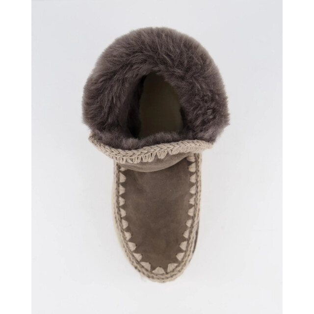 Mou Dames bounce welt boot furry collar FW751002A-CHA large