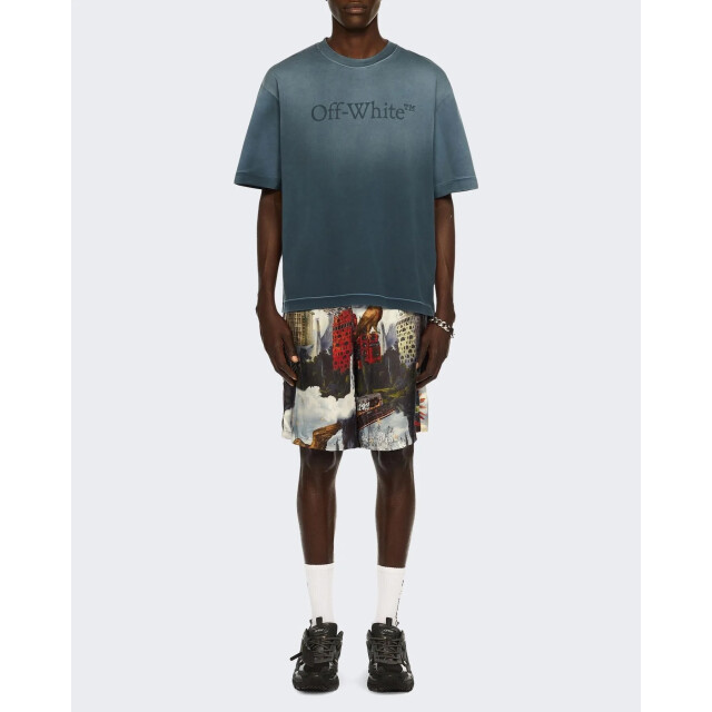 Off White Heren laundry skate s/s tee OMAA120F25JER00P-4343 large