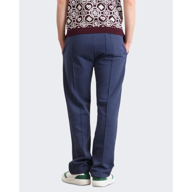 Casablanca Heren patch open hem jogger M-AW25-JTR-051-01 Navy large
