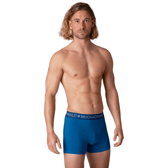 Muchachomalo Heren 12-pack boxershorts print/effen U-GOLDEN1010-16 large Muchachomalo Heren 12-pack boxershorts print/effen U-GOLDEN1010-16 large