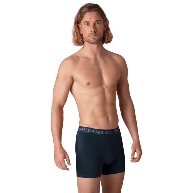 Muchachomalo Heren 12-pack boxershorts print/effen U-GOLDEN1010-16 large Muchachomalo Heren 12-pack boxershorts print/effen U-GOLDEN1010-16 large