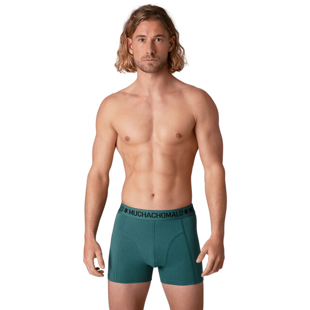 Muchachomalo Heren 12-pack boxershorts print/effen U-GOLDEN1010-16 large Muchachomalo Heren 12-pack boxershorts print/effen U-GOLDEN1010-16 large