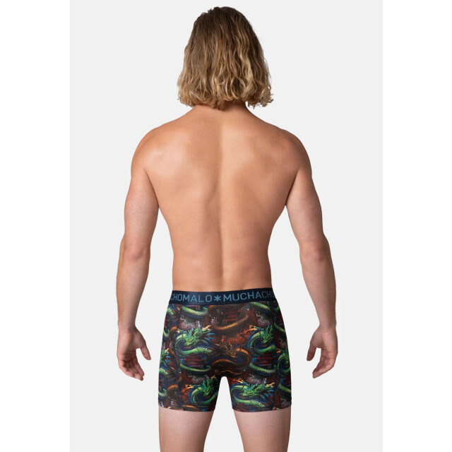 Muchachomalo Heren 2-pack boxershorts DRAGON1010-01 large Muchachomalo Heren 2-pack boxershorts DRAGON1010-01 large