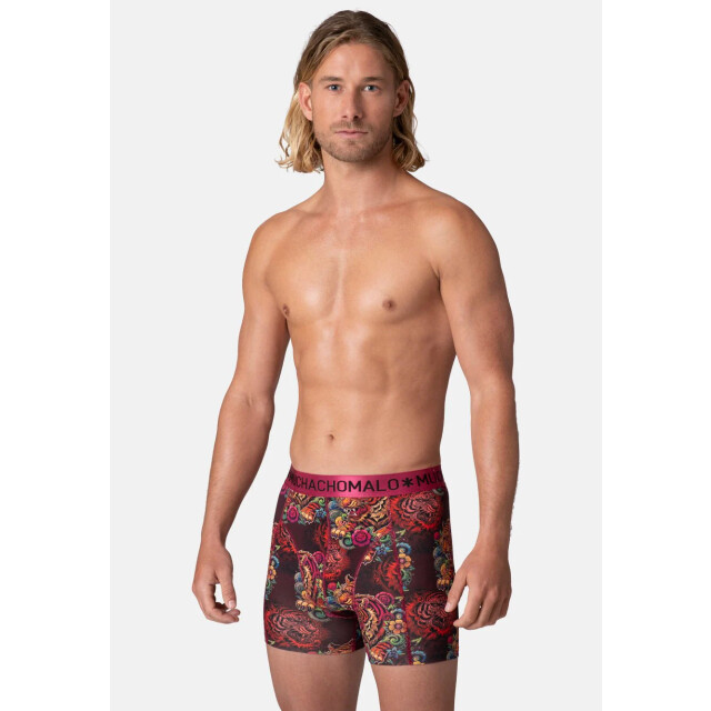 Muchachomalo Heren 2-pack boxershorts TIGER1010-01 large Muchachomalo Heren 2-pack boxershorts TIGER1010-01 large