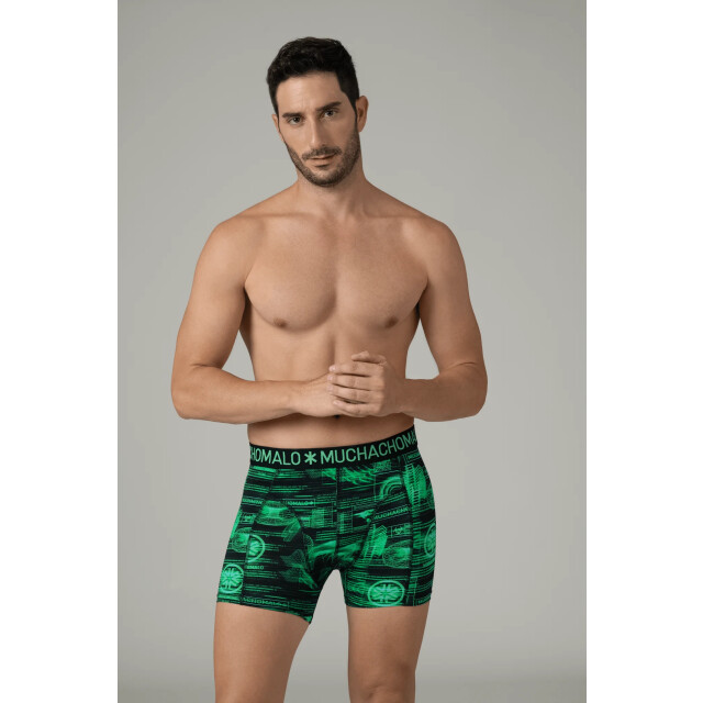 Muchachomalo Heren 3-pack boxershorts microfiber MICROFIBDIGITAL1010-01 large Muchachomalo Heren 3-pack boxershorts microfiber MICROFIBDIGITAL1010-01 large