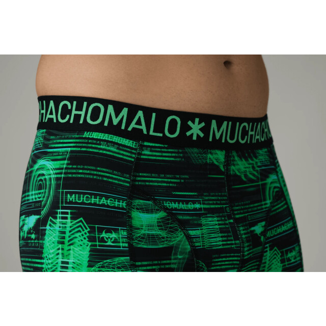 Muchachomalo Heren 3-pack boxershorts microfiber MICROFIBDIGITAL1010-01 large Muchachomalo Heren 3-pack boxershorts microfiber MICROFIBDIGITAL1010-01 large