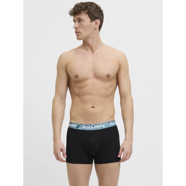 Jack & Jones Heren boxershorts trunks jacadrian 3-pack gebloemd 12283382 large