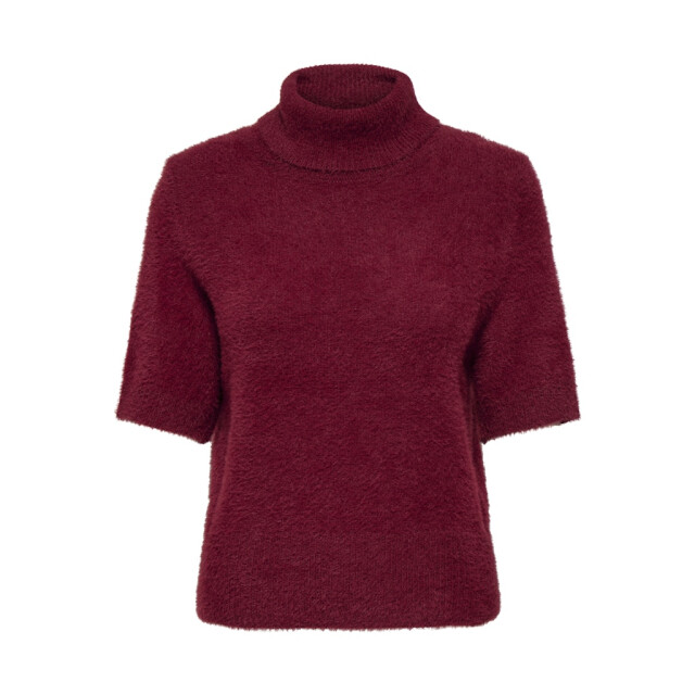 Only Onlpiumo ss highneck knt wijn 4382.43.0024 large