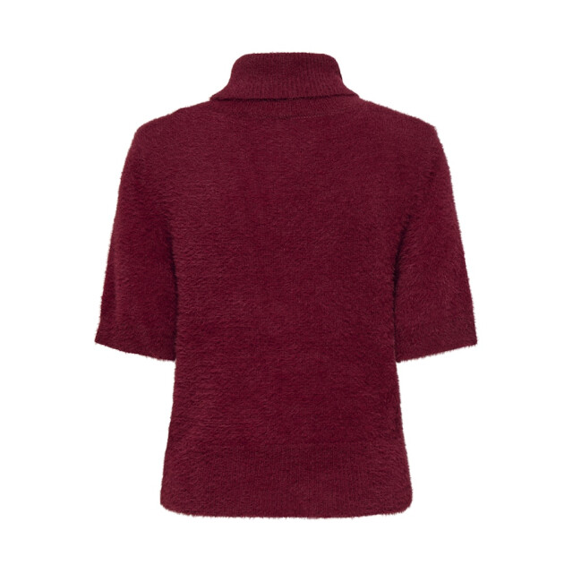 Only Onlpiumo ss highneck knt wijn 4382.43.0024 large
