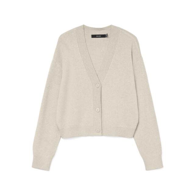 Vero Moda Vmgold art ls v-neck cardigan beige 4249.05.0012 large
