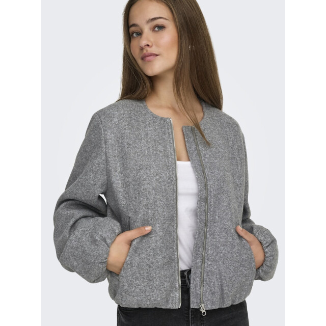Jacqueline de Yong Jdyofir balloon short jacket otw yfm melee 4279.87.0012 large