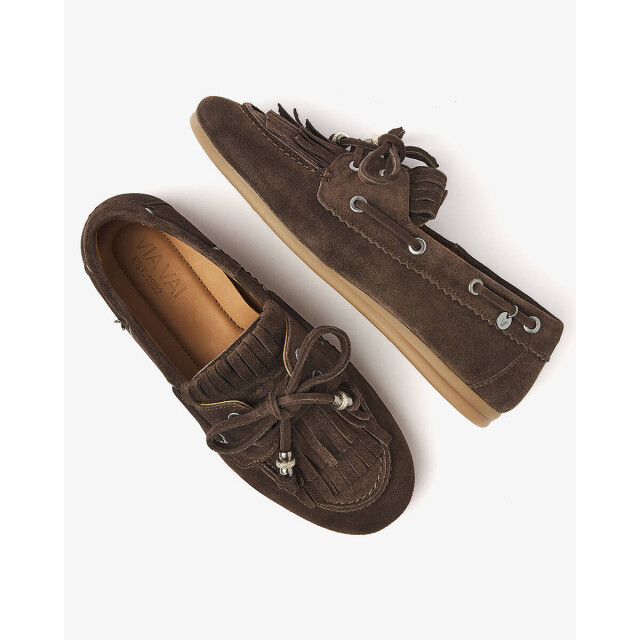 Via Vai VIA VAI Loafers 62374 JUNE LOUA Loafers Bruin VIA VAI Loafers 62374 JUNE LOUA large