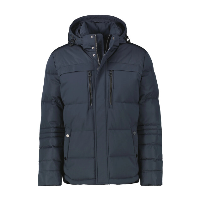 Lerros Heren jas 2597018 491 blue night Lerros jas 2597018 491BlueNight large