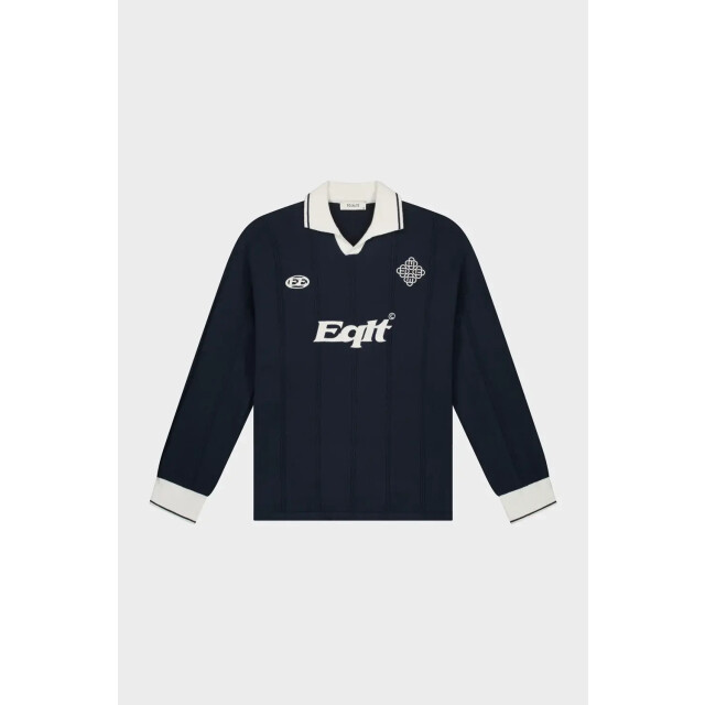 Equalité Knit jersey longsleeve polo 160175448 large
