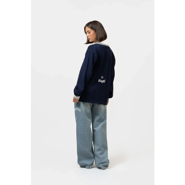 Equalité Knit jersey longsleeve polo 160175448 large