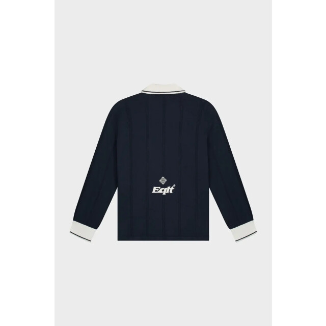 Equalité Knit jersey longsleeve polo 160175448 large
