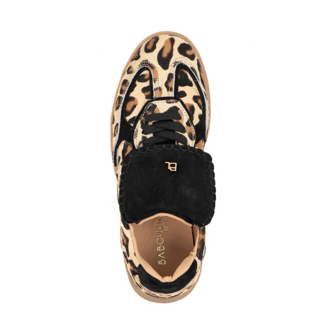 Babouche Ira leopardo/zwart sneakers lage sneakers dames Ira-97 210 large