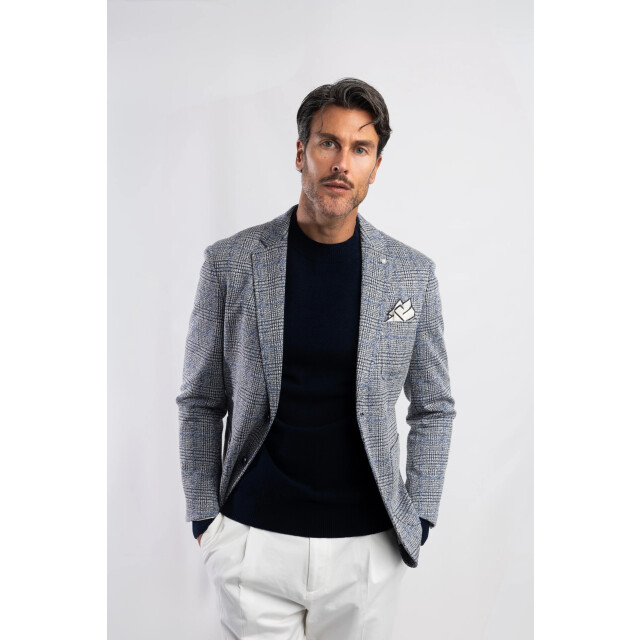 Blue Industry Het colbert met ruitmotief | JBIW25-M12 large