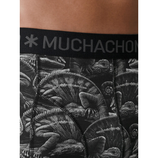 Muchachomalo Heren 12-pack boxershorts print/effen U-GOLDEN1010-14 large