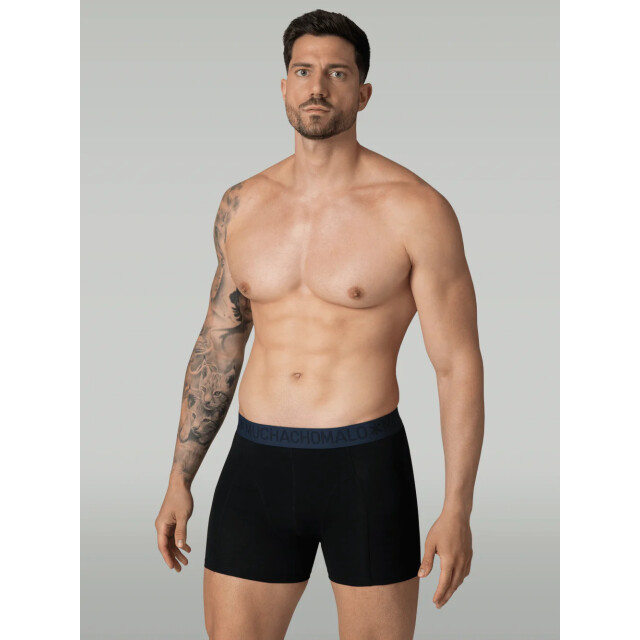 Muchachomalo Heren 5-pack boxershorts light cotton LCSOLID1010-143 large Muchachomalo Heren 5-pack boxershorts light cotton LCSOLID1010-143 large