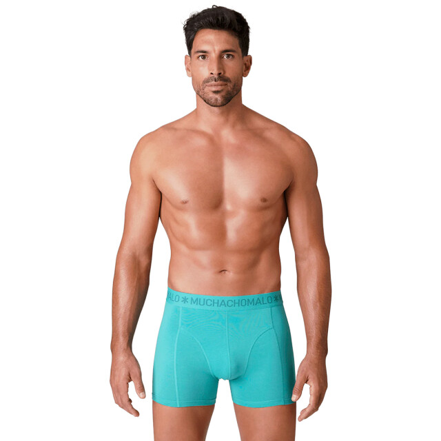 Muchachomalo Heren 12-pack boxershorts print/effen U-GOLDEN1010-14 large